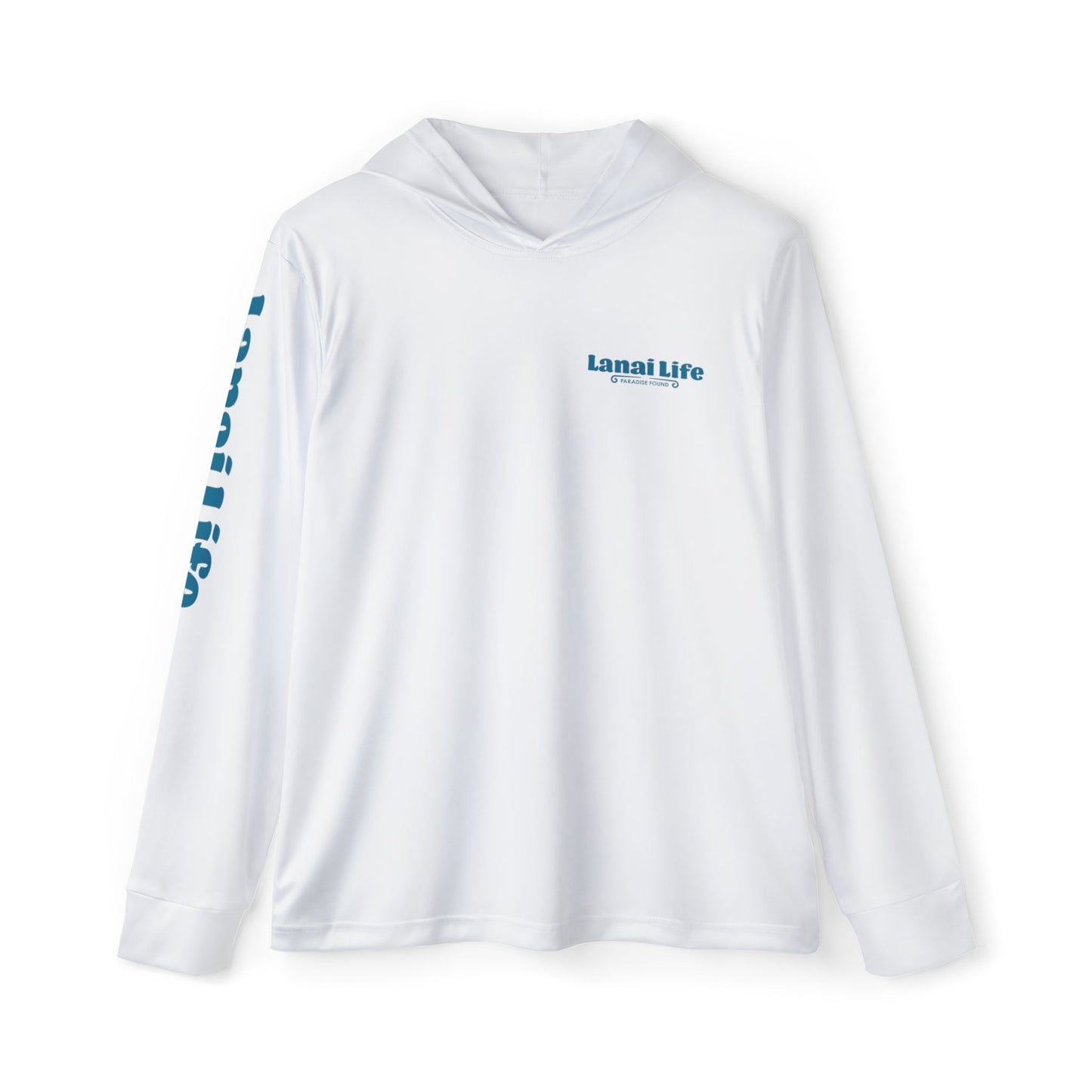 Lanai Life Hooded Sun Shirt - Flamingo Graphic (UPF 50+ sun protection)