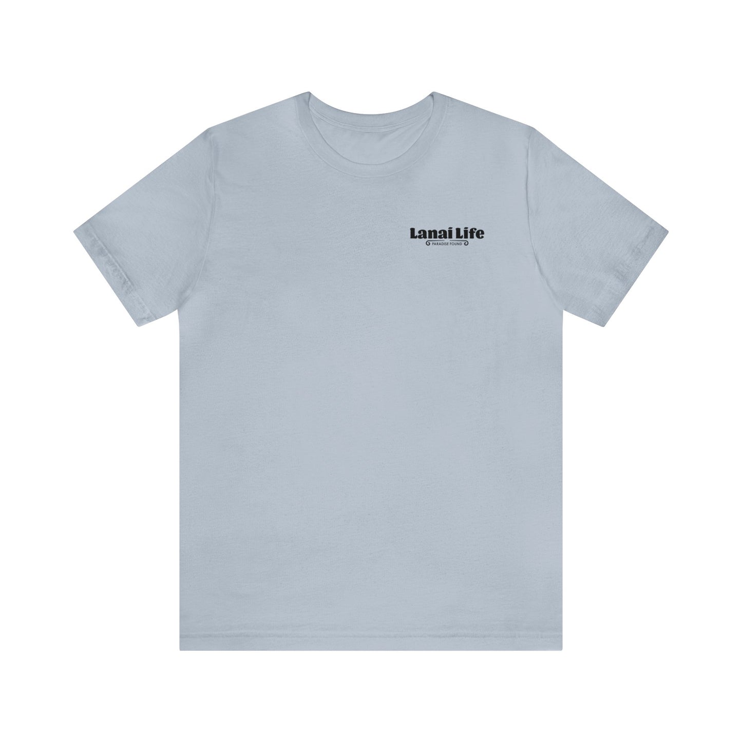 Lanai Life Playing Cards - Unisex Tee (black graphic)