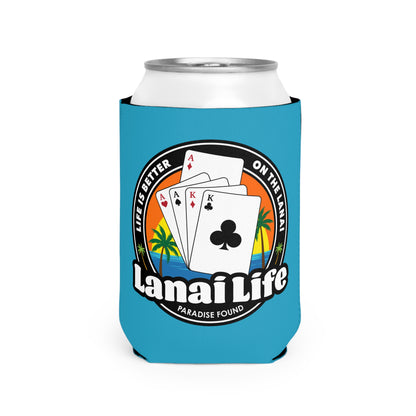 Lanai Life Can Sleeve - Poker Graphic