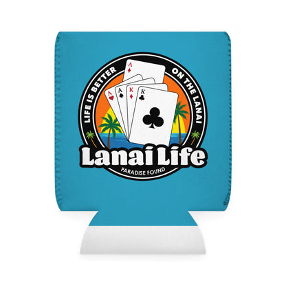 Lanai Life Can Sleeve - Poker Graphic
